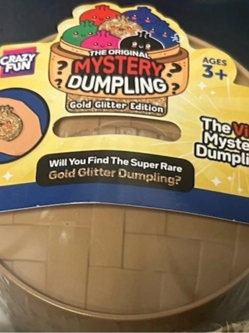 RMS sealed Mystery Dumpling - Gold Glitter Edition